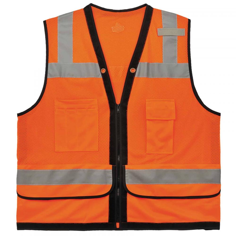 8253HDZ 2XL/3XL Orange Class 2 Heavy-Duty Mesh Surveyors Vest<span class=' ItemWarning' style='display:block;'>Item is usually in stock, but we&#39;ll be in touch if there&#39;s a problem<br /></span>