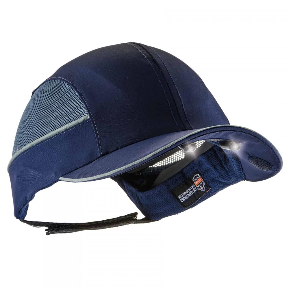 8960 Short Brim Navy Bump Cap Hat LED Lighting<span class=' ItemWarning' style='display:block;'>Item is usually in stock, but we&#39;ll be in touch if there&#39;s a problem<br /></span>