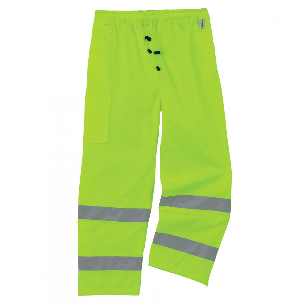 8915 5XL Lime Class E Hi-Vis Rain Pants<span class=' ItemWarning' style='display:block;'>Item is usually in stock, but we&#39;ll be in touch if there&#39;s a problem<br /></span>