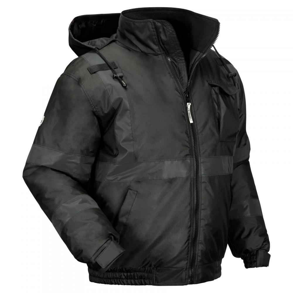 8377EV 5XL Black Enhanced Visibility Winter Bomber Jacket<span class=' ItemWarning' style='display:block;'>Item is usually in stock, but we&#39;ll be in touch if there&#39;s a problem<br /></span>