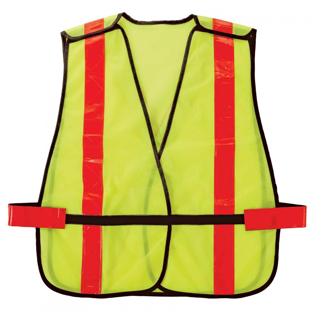 8080BAX Lime Non-Certified X-Back Vest<span class=' ItemWarning' style='display:block;'>Item is usually in stock, but we&#39;ll be in touch if there&#39;s a problem<br /></span>