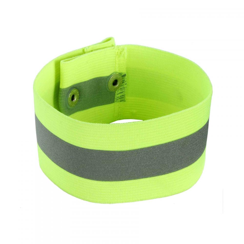 8001 S/M Lime Hi-Vis Arm Leg Band - Snap Closure<span class=' ItemWarning' style='display:block;'>Item is usually in stock, but we&#39;ll be in touch if there&#39;s a problem<br /></span>