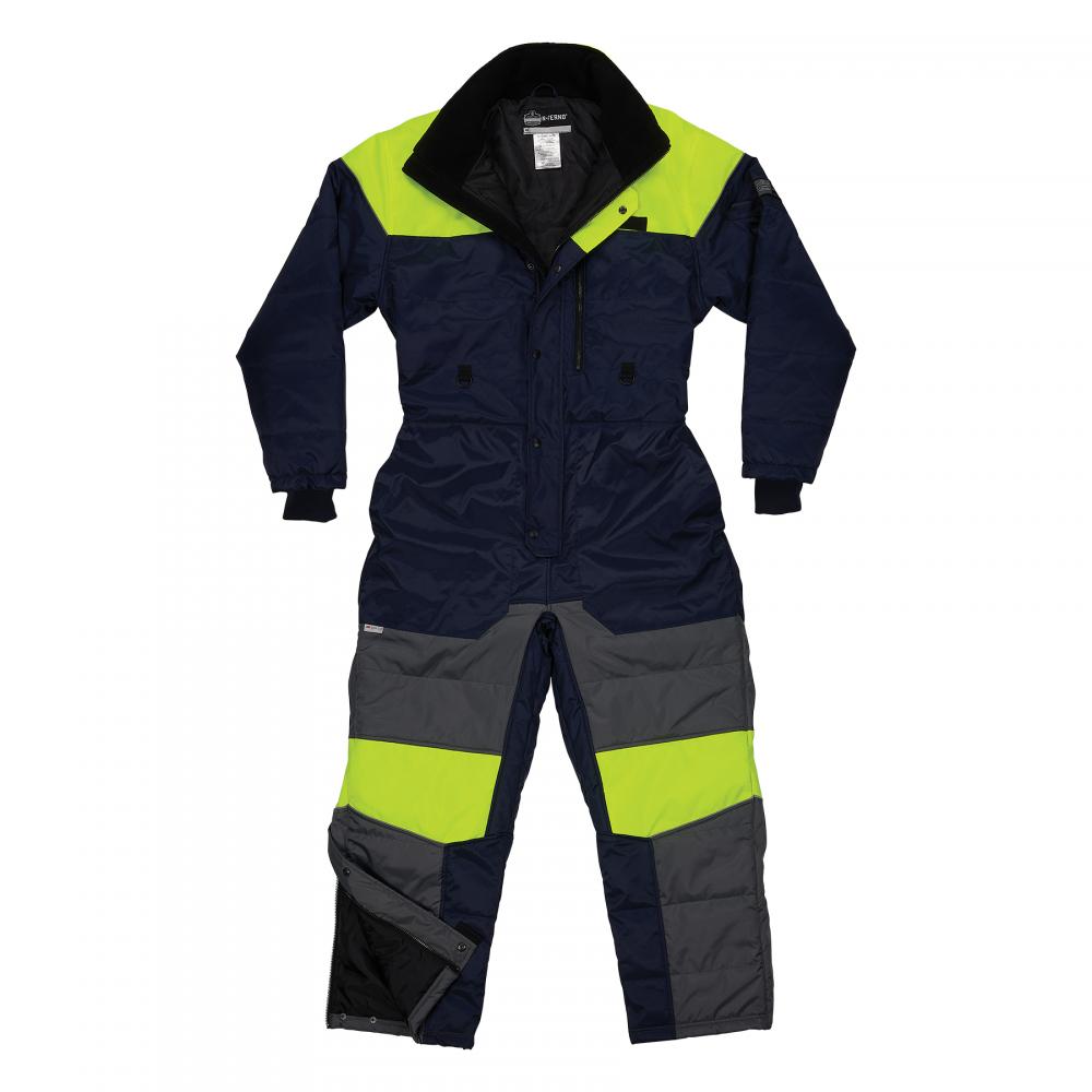 6475 3XL Navy Cold Storage Coverall<span class=' ItemWarning' style='display:block;'>Item is usually in stock, but we&#39;ll be in touch if there&#39;s a problem<br /></span>