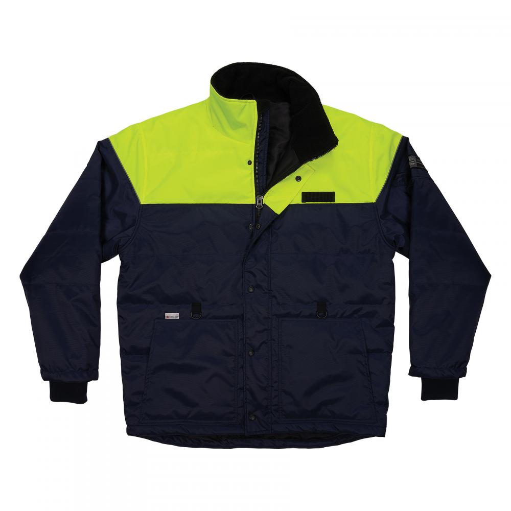 6476 3XL Navy Insulated Freezer Jacket<span class=' ItemWarning' style='display:block;'>Item is usually in stock, but we&#39;ll be in touch if there&#39;s a problem<br /></span>