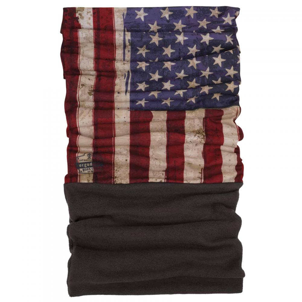 6492 American Flag 2-Piece Thermal Multi-Band - Fleece Poly<span class='Notice ItemWarning' style='display:block;'>Item has been discontinued<br /></span>