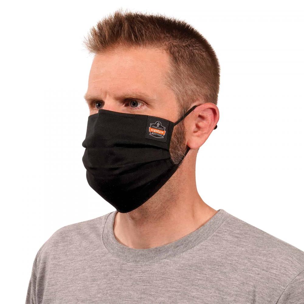 8801 12-pack Black Pleated Face Mask<span class='Notice ItemWarning' style='display:block;'>Item has been discontinued<br /></span>