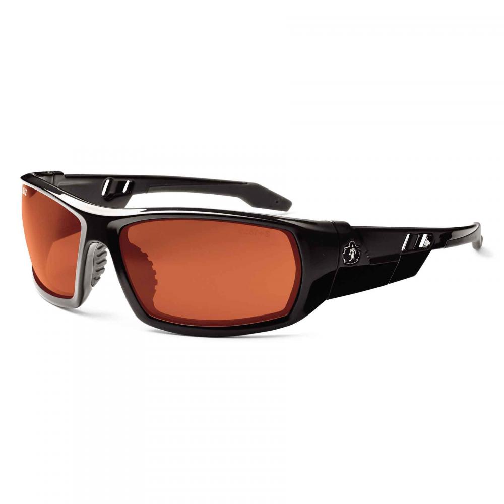 ODIN-PZ Black Frame Copper Lens Polarize Safety Glasses<span class=' ItemWarning' style='display:block;'>Item is usually in stock, but we&#39;ll be in touch if there&#39;s a problem<br /></span>