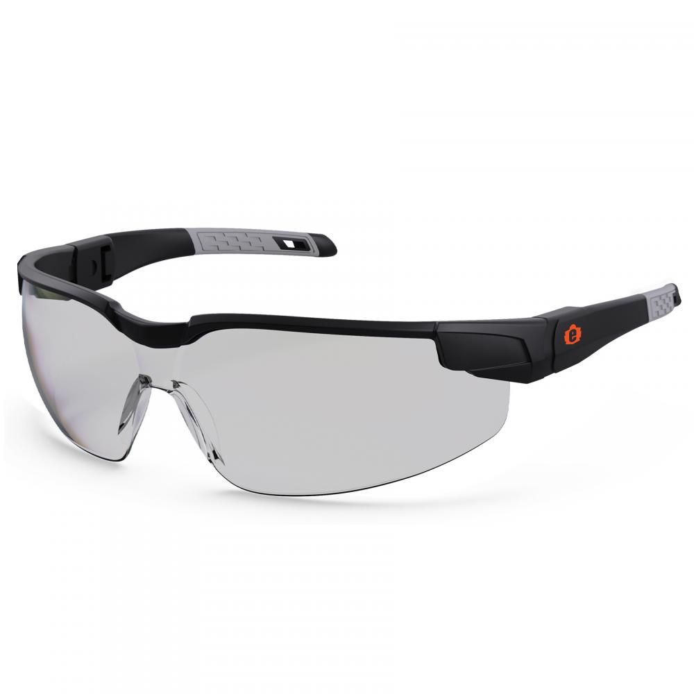 DELLENGER-AF Matte Black Frame In/Outdoor Lens Anti Fog Adjustable Temples Safety Glasses<span class=' ItemWarning' style='display:block;'>Item is usually in stock, but we&#39;ll be in touch if there&#39;s a problem<br /></span>