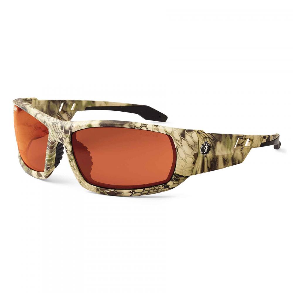 ODIN Kryptek Highlander Frame Copper Lens Safety Glasses<span class=' ItemWarning' style='display:block;'>Item is usually in stock, but we&#39;ll be in touch if there&#39;s a problem<br /></span>