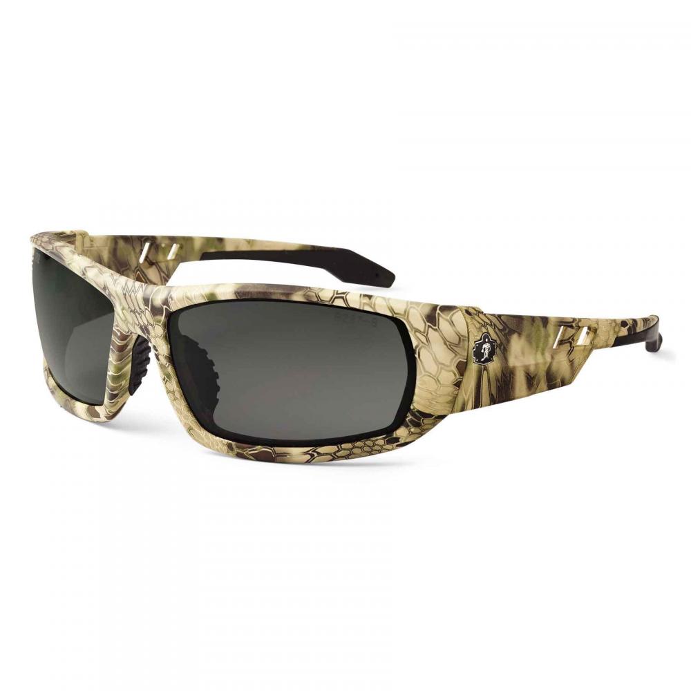 ODIN-PZ Kryptek Highlander Frame Smoke Lens Polarize Safety Glasses<span class=' ItemWarning' style='display:block;'>Item is usually in stock, but we&#39;ll be in touch if there&#39;s a problem<br /></span>