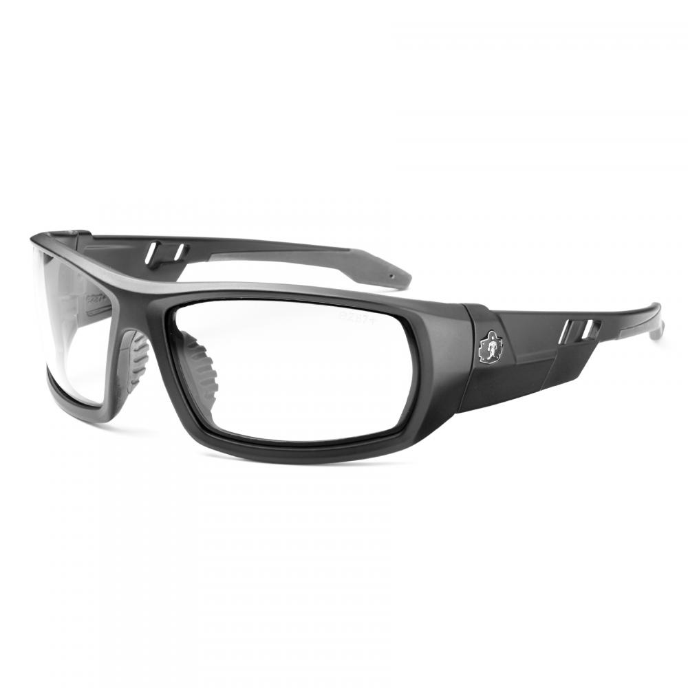 ODIN-AFAS Matte Black Frame Clear Lens Safety Glasses - AFAS<span class=' ItemWarning' style='display:block;'>Item is usually in stock, but we&#39;ll be in touch if there&#39;s a problem<br /></span>