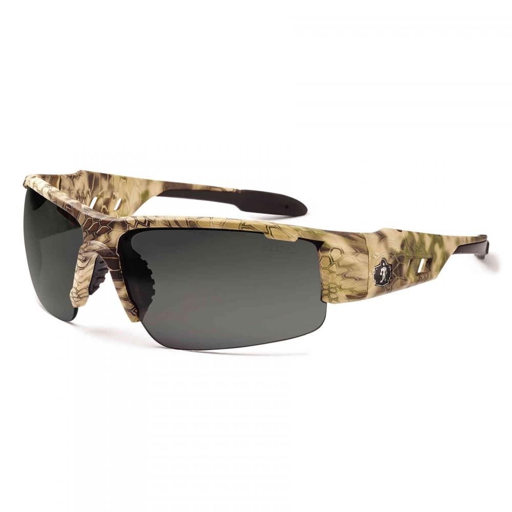 DAGR Kryptek Highlander Frame Smoke Lens Safety Glasses<span class=' ItemWarning' style='display:block;'>Item is usually in stock, but we&#39;ll be in touch if there&#39;s a problem<br /></span>