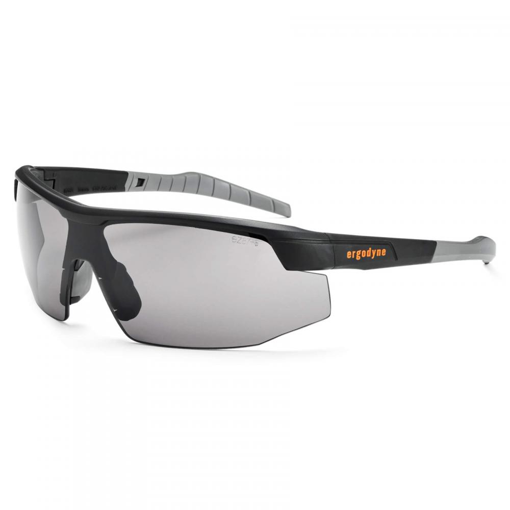 SKOLL Matte Black Frame Smoke Lens Safety Glasses<span class=' ItemWarning' style='display:block;'>Item is usually in stock, but we&#39;ll be in touch if there&#39;s a problem<br /></span>