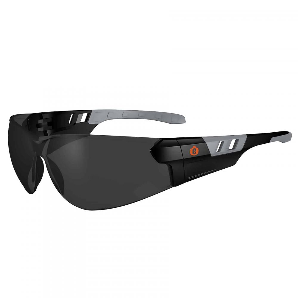 SAGA-AF Matte Black Frame Smoke Lens Safety Glasses - AF Frameless<span class=' ItemWarning' style='display:block;'>Item is usually in stock, but we&#39;ll be in touch if there&#39;s a problem<br /></span>