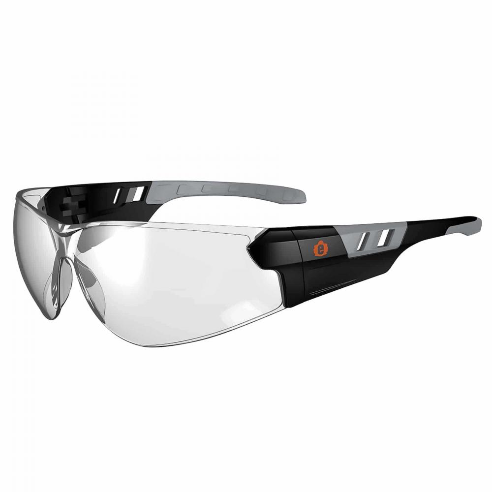 SAGA Matte Black Frame In/Outdoor Lens Frameless Safety Glasses<span class=' ItemWarning' style='display:block;'>Item is usually in stock, but we&#39;ll be in touch if there&#39;s a problem<br /></span>