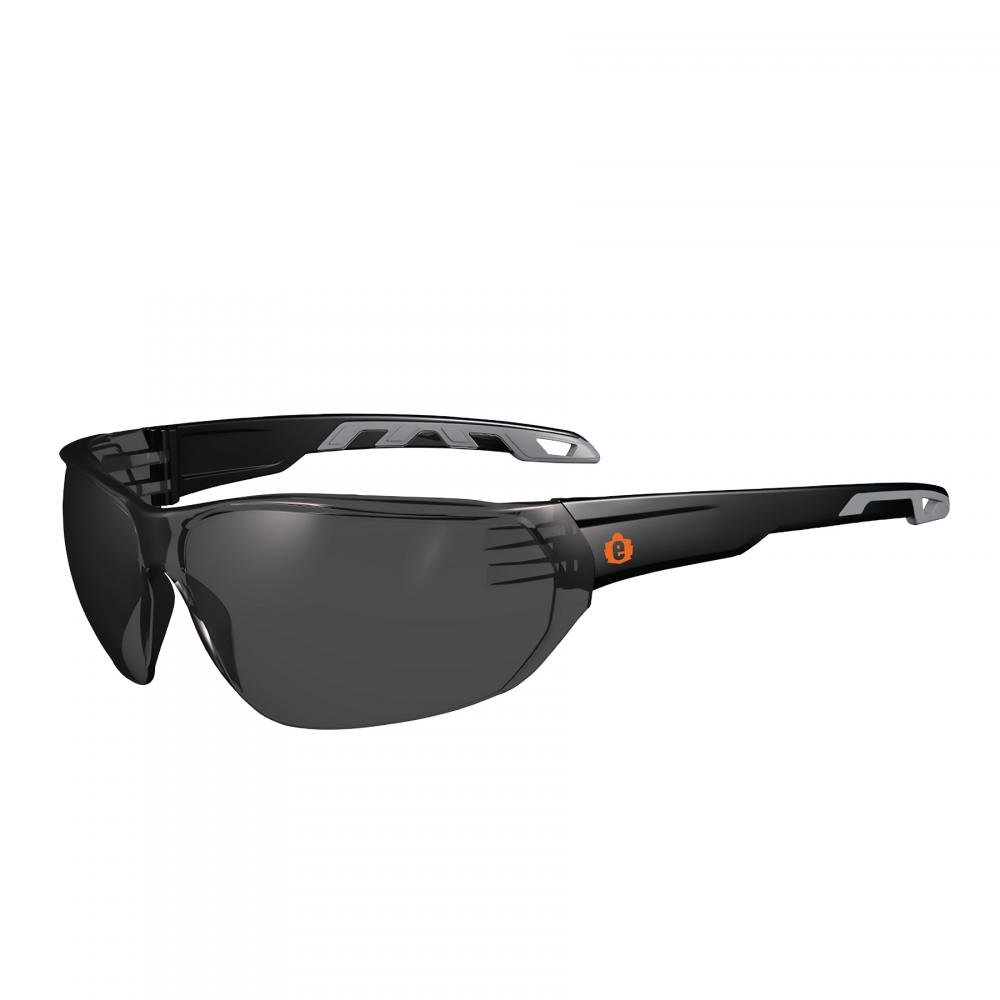 VALI-AFAS Matte Black Frame Smoke Lens Safety Glasses - AFAS Frameless<span class=' ItemWarning' style='display:block;'>Item is usually in stock, but we&#39;ll be in touch if there&#39;s a problem<br /></span>