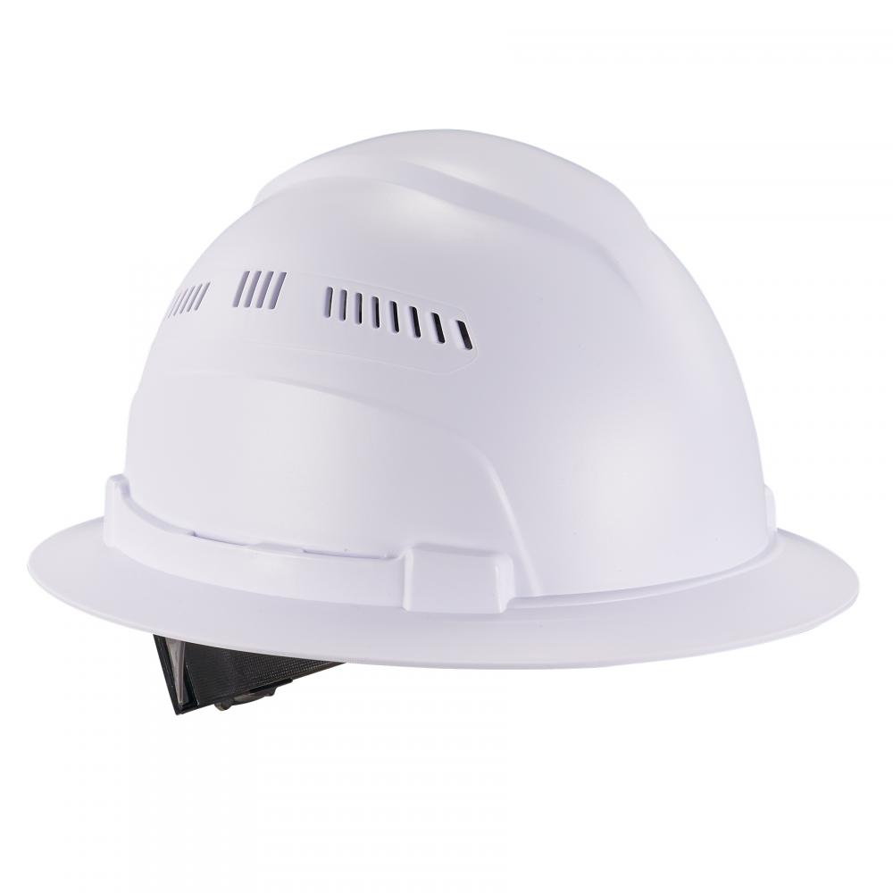 8968 White Lightweight Full Brim Hard Hat Vented Class C<span class=' ItemWarning' style='display:block;'>Item is usually in stock, but we&#39;ll be in touch if there&#39;s a problem<br /></span>