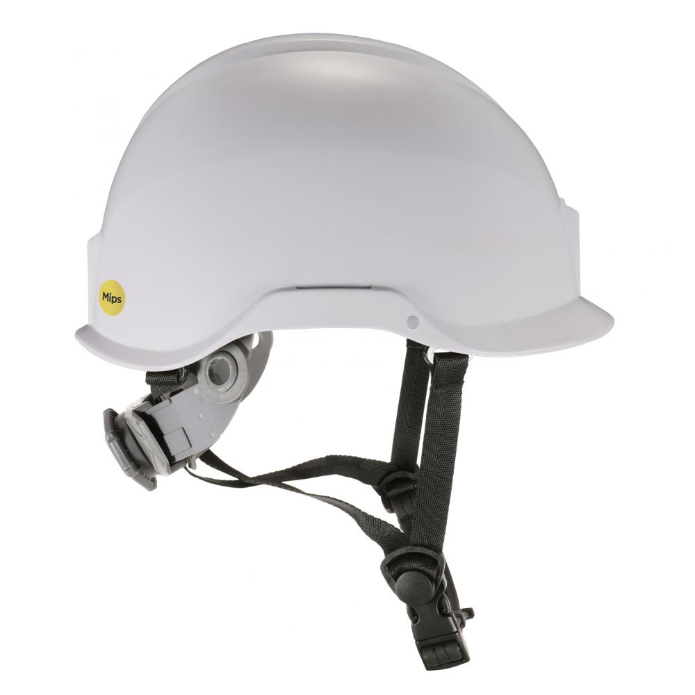 8974-MIPS White Safety Helmet with MIPS Type 1 Class E<span class=' ItemWarning' style='display:block;'>Item is usually in stock, but we&#39;ll be in touch if there&#39;s a problem<br /></span>