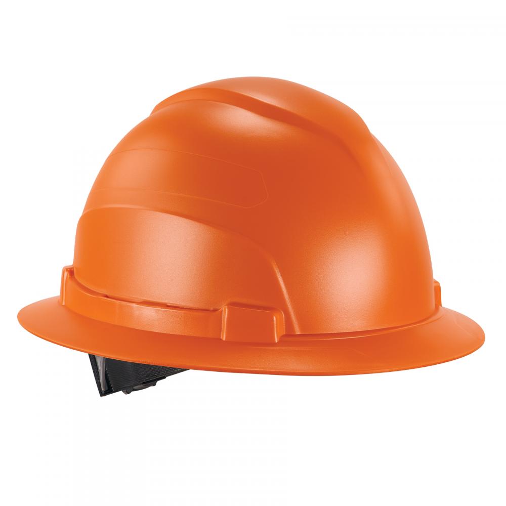 8969 Orange Lightweight Full Brim Hard Hat - Class E<span class='Notice ItemWarning' style='display:block;'>Item has been discontinued<br /></span>