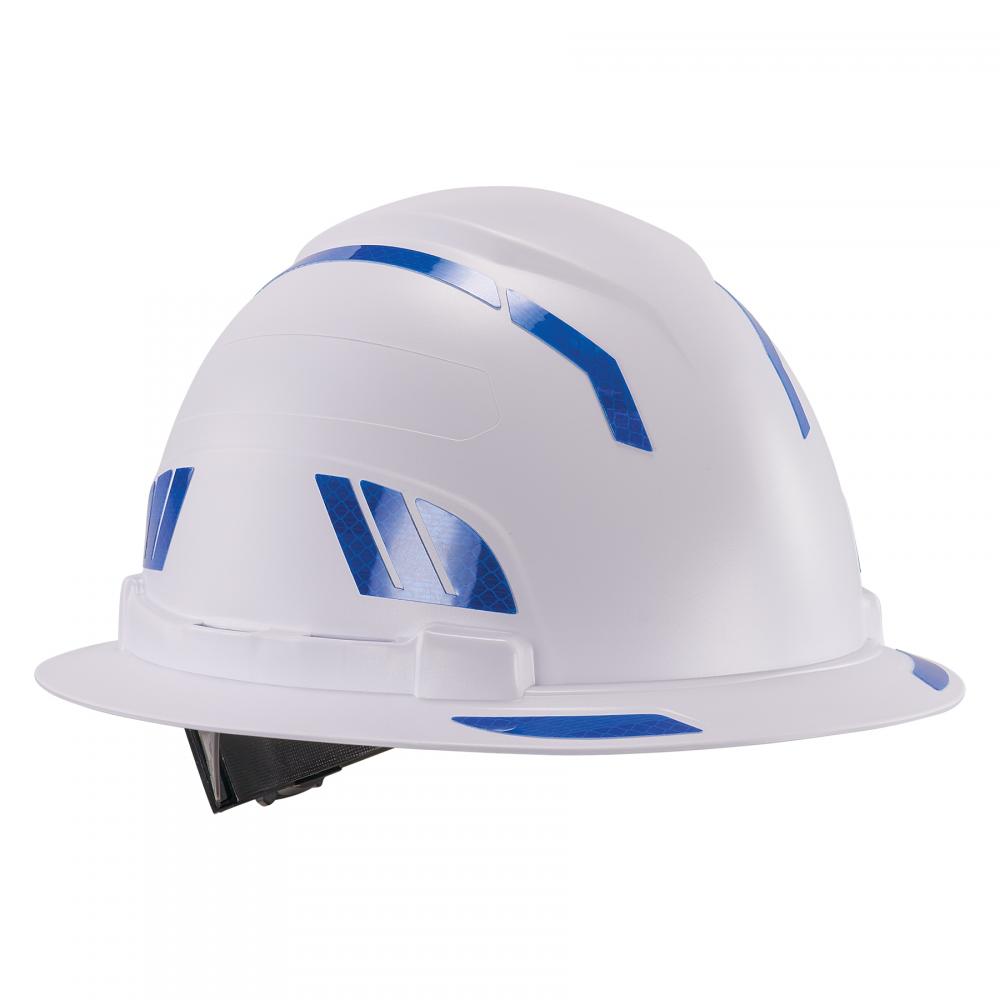 8961 Single Blue Reflective Hard Hat & Safety Helmet Sticker Kit<span class=' ItemWarning' style='display:block;'>Item is usually in stock, but we&#39;ll be in touch if there&#39;s a problem<br /></span>