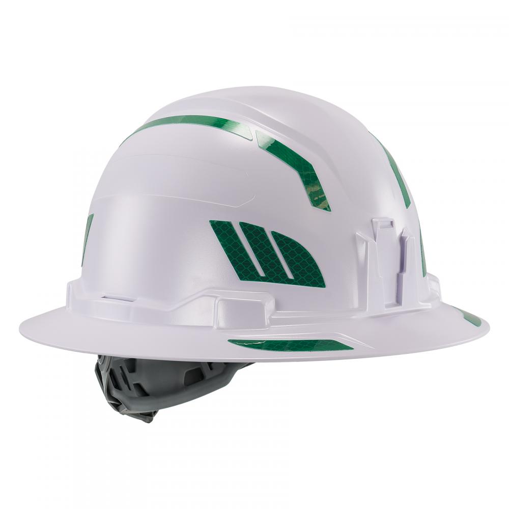 8961 Single Green Reflective Hard Hat & Safety Helmet Sticker Kit<span class=' ItemWarning' style='display:block;'>Item is usually in stock, but we&#39;ll be in touch if there&#39;s a problem<br /></span>