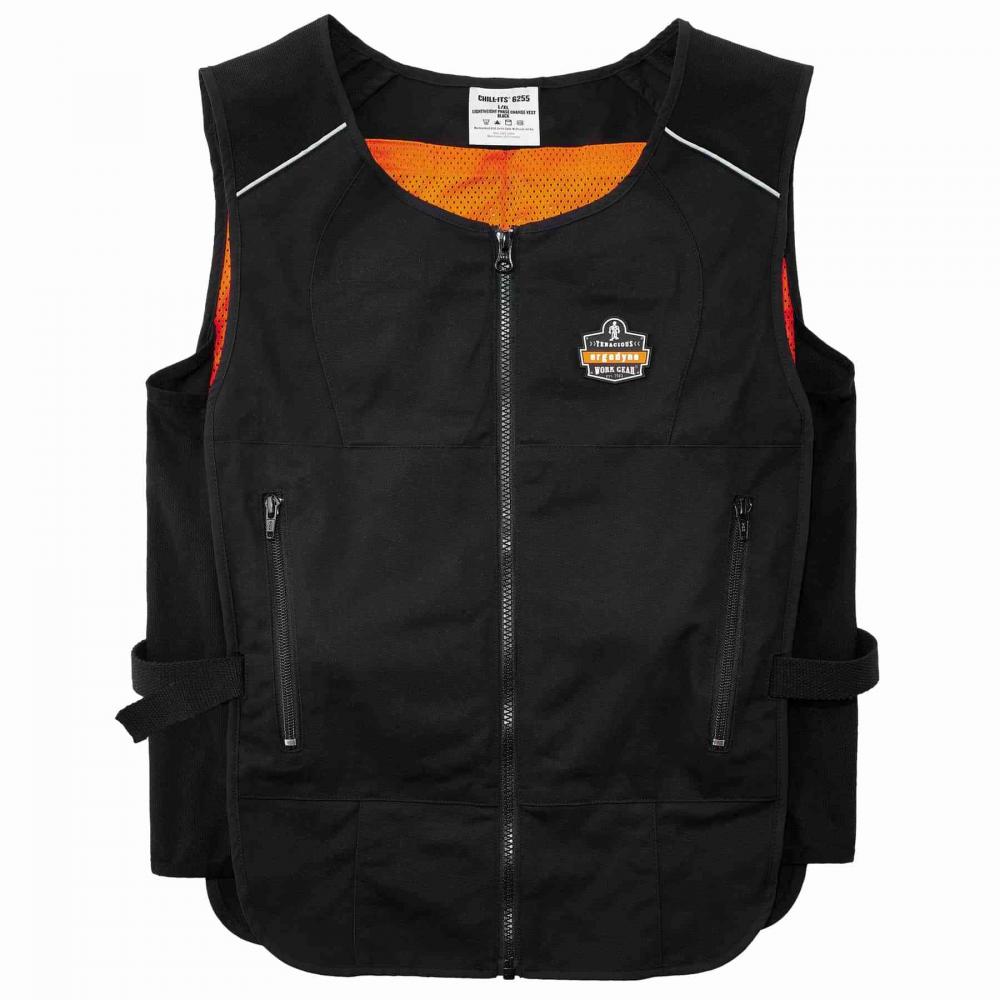 6255 2XL/3XL Black Lightweight Phase Change Cooling Vest Only<span class=' ItemWarning' style='display:block;'>Item is usually in stock, but we&#39;ll be in touch if there&#39;s a problem<br /></span>