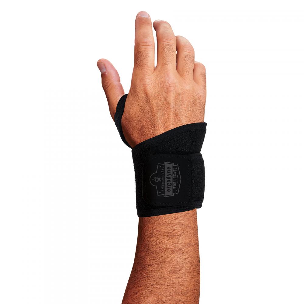 425 Black Neoprene Wrist Wrap Support Thumb Loop<span class=' ItemWarning' style='display:block;'>Item is usually in stock, but we&#39;ll be in touch if there&#39;s a problem<br /></span>