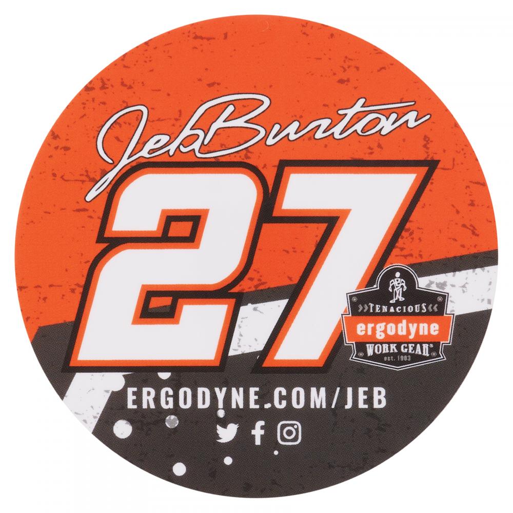 STICKER Jeb Burton 27 Stickers<span class=' ItemWarning' style='display:block;'>Item is usually in stock, but we&#39;ll be in touch if there&#39;s a problem<br /></span>