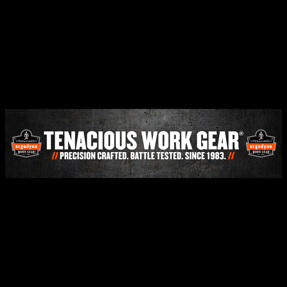 ENDCAP Black Tenacious Work Gear End Cap Banner<span class=' ItemWarning' style='display:block;'>Item is usually in stock, but we&#39;ll be in touch if there&#39;s a problem<br /></span>