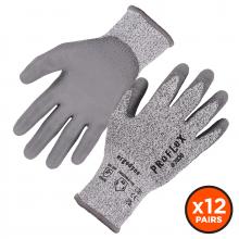 Ergodyne 10456 - 7030 12-pair 2XL Gray ANSI A3 PU Coated CR Gloves