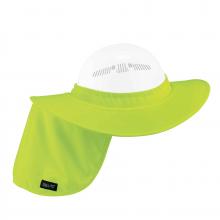 Ergodyne 12640 - 6660 Lime Hard Hat Brim and Neck Shade