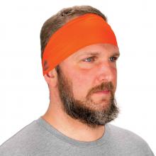 Ergodyne 12704 - 6634 Orange Cooling Headband - Performance Knit