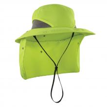 Ergodyne 12711 - 8934 L/XL Lime Ranger Hat - Neck Shade