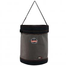 Ergodyne 14835 - 5935T XL Gray XL Web Handle Canvas Hoist Bucket and Top