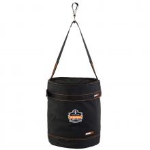 Ergodyne 14870 - 5970T M Black Swiveling Hook Nylon Hoist Bucket and Top