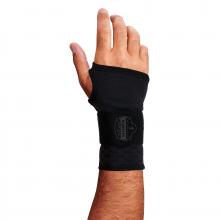 Ergodyne 16627 - 680 M Black Wrist Support Sleeve Single Strap