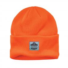 Ergodyne 16807 - 6806 Orange Cuffed Rib Knit Winter Hat