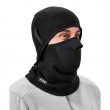 Ergodyne 16827 - 6827 Black Balaclava Face Mask - 2-pc Fleece Neoprene