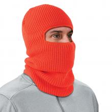 Ergodyne 16968 - 6829 Orange Balaclava - 2-Layer Rib Knit