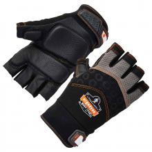 Ergodyne 17696 - 900 2XL Black Half-Finger Impact Gloves