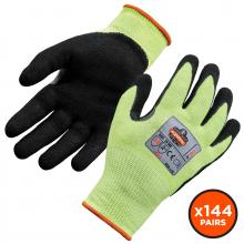 Ergodyne 17824 - 7041 144-pair L Lime ANSI A4 Nitrile Coated CR Gloves