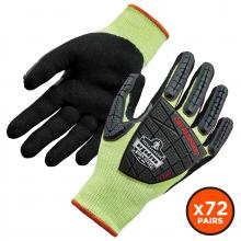 Ergodyne 17836 - 7141 72-pair 2XL Lime ANSI A4 DIR Nitrile-Coated CR Gloves