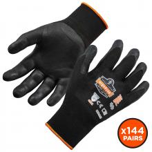 Ergodyne 17856 - 7001 144-pair 2XL Black Nitrile Coated Gloves