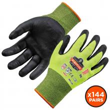 Ergodyne 17874 - 7022 144-pair L Lime ANSI A2 Coated CR Gloves DSX