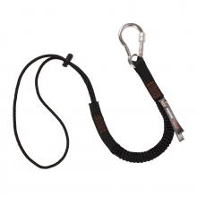 Ergodyne 19005 - 3105 Single Standard Black Lanyard Carabiner and Loop - 15lbs