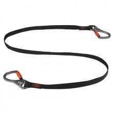 Ergodyne 19139 - 3139 Standard Black Lanyard - Dual Locking Swivel Carabiners - 40lbs