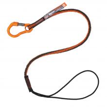 Ergodyne 19804 - 3104F(x) Standard Orange and Gray Tool Lanyard - Carabiner Choke Loop - 10lbs