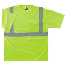 Ergodyne 21504 - 8289 L Lime Class 2 Hi-Vis T-Shirt