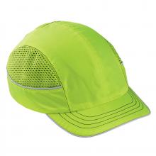 Ergodyne 23333 - 8950 Short Brim Lime Bump Cap Hat