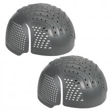 Ergodyne 23482 - 8945F(x) 2-pack Charcoal Universal Bump Cap Insert Extra Venting